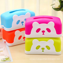 Cartoon Cute Colorful Plastic Tissue Box (ZJH002)